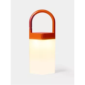 LEXON Horizon draadloze LED-lamp oranje LH77O1