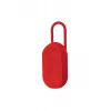 Lexon Mino T draagbare Bluetooth-speaker met standaard en karabijnhaak, rood