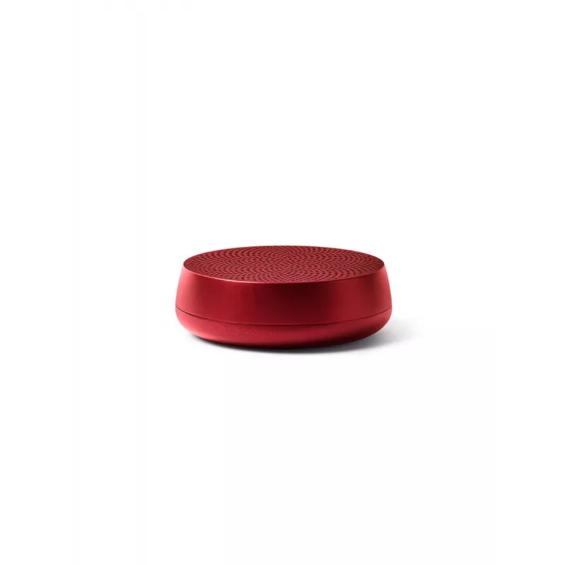 Lexon Mino+ L draagbare Bluetooth-speaker, aluminium, rood
