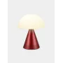 Lexon Mina Audio L LED-lamp met Bluetooth-speaker donkerrood LH76DR