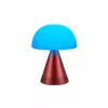 Lexon Mina Audio L LED-lamp met Bluetooth-speaker donkerrood LH76DR