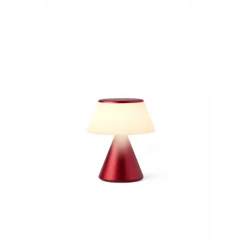 Lexon Luma M LED-lamp donkerrood LH87DR