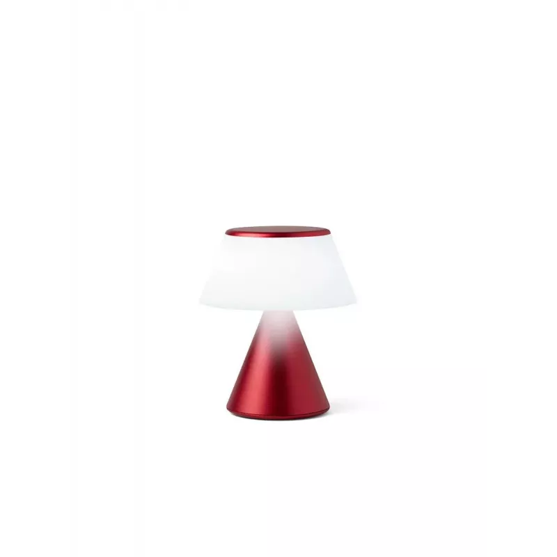Lexon Luma M LED-lamp donkerrood LH87DR
