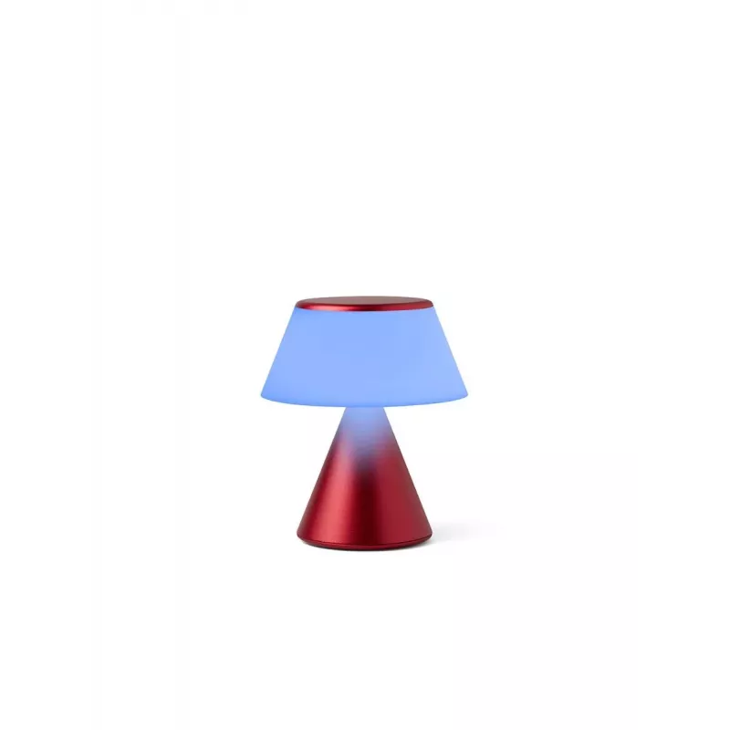 Lexon Luma M LED-lamp donkerrood LH87DR