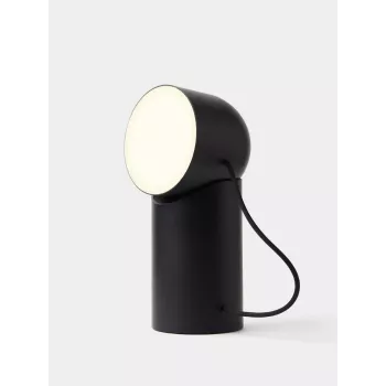 Lexon Orbe draagbare LED-lamp zwart LH88N