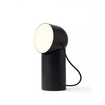 Lexon Orbe draagbare LED-lamp zwart LH88N