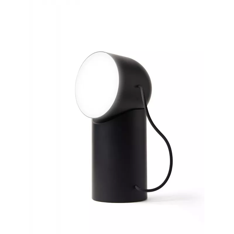 Lexon Orbe draagbare LED-lamp zwart LH88N