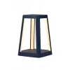 LEXON Lantern draagbare LED-lamp met Qi draadloos opladen, donkerblauw LH94DB