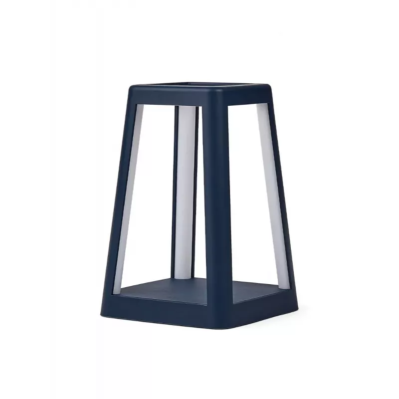 LEXON Lantern draagbare LED-lamp met Qi draadloos opladen, donkerblauw LH94DB