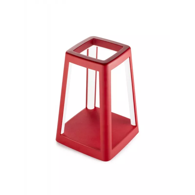 Lexon Lantern LED-lamp met draadloze oplader donkerrood LH94DR