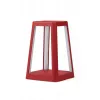 Lexon Lantern LED-lamp met draadloze oplader donkerrood LH94DR