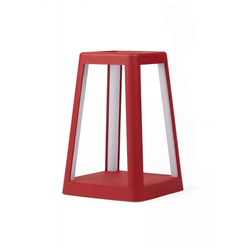 Lexon Lantern LED-lamp met draadloze oplader donkerrood LH94DR