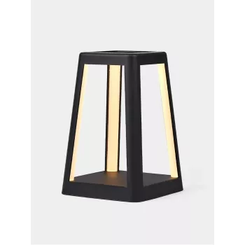 LEXON Lantern LED-lamp met draadloze oplader zwart LH94N