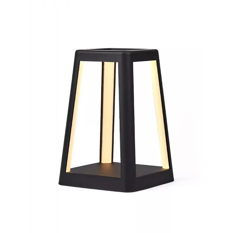 LEXON Lantern LED-lamp met draadloze oplader zwart LH94N