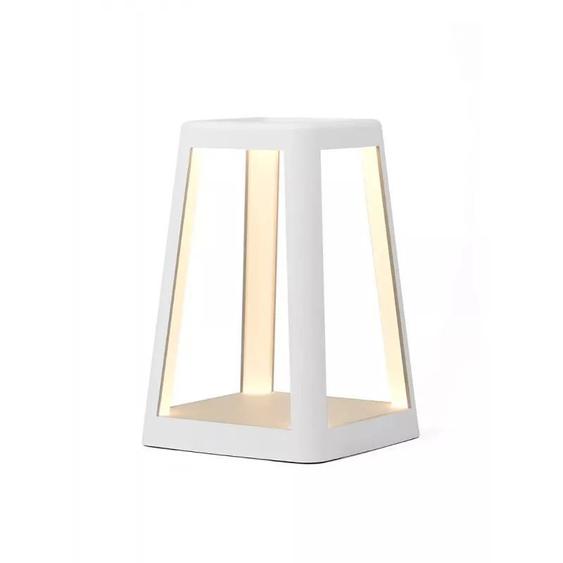 Lexon Lantern LED-lamp met draadloze oplader wit LH94W