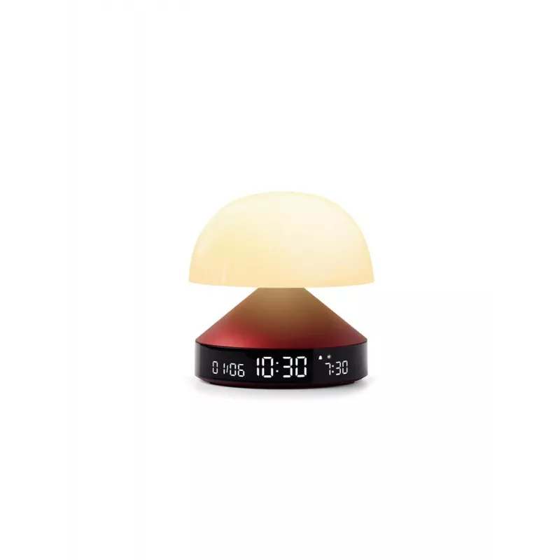 Lexon Mina Sunrise wekker met wake-up light, rood LR153DR
