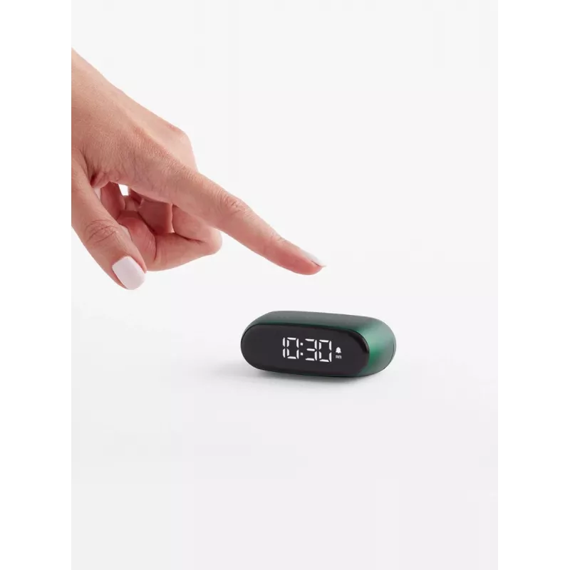 Lexon Minut mini-wekker donkergroen LR154DG1