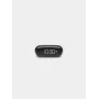 Lexon Minut mini-wekker gun metal LR154X