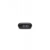 Lexon Minut mini-wekker gun metal LR154X