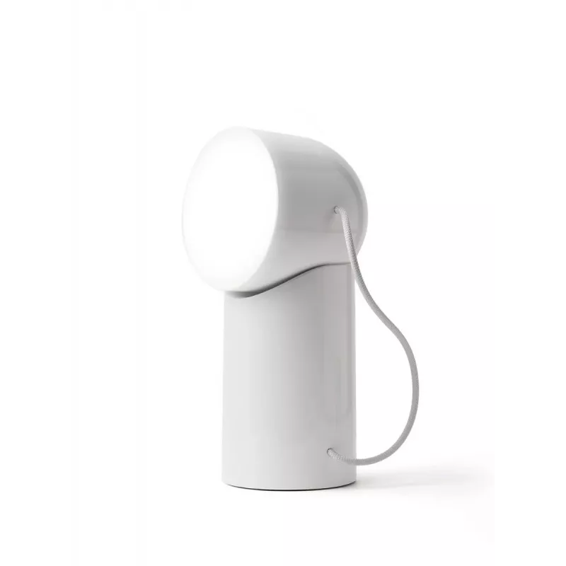 Lexon Orbe LED-lamp glanzend wit LH88WG