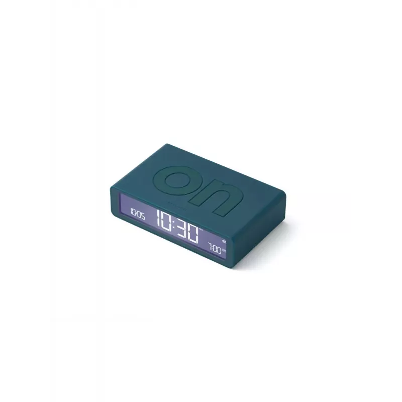 Lexon Flip Classic wekker dubbelzijdig duck blue LR157BF9