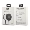 Karl Lagerfeld MagSafe-compatibele draadloze oplader 15W Zwart