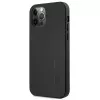 AMG Hardcase Leather Hot Stamped Case voor Apple iPhone 12 Pro Max 6,7 inch zwart