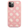 Guess GUHCP12LLSPEWPI iPhone 12 Pro Max 6,7 inch roze hardcase Peony Collection