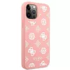 Guess GUHCP12LLSPEWPI iPhone 12 Pro Max 6,7 inch roze hardcase Peony Collection
