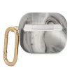 Guess GUA3UNMK AirPods 3 cover zwart Marble Collection