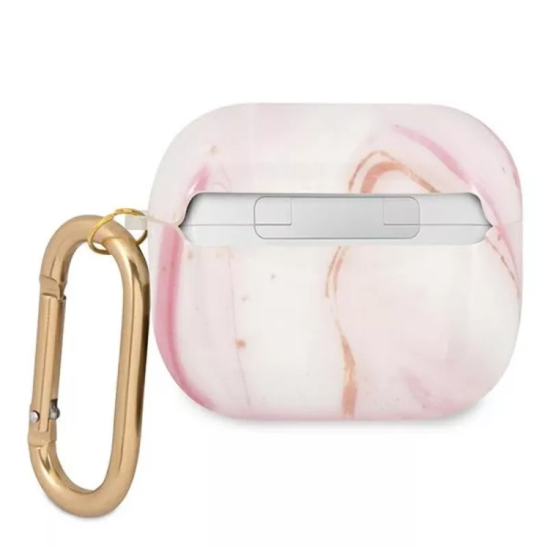 Guess GUA3UNMP AirPods 3 hoes roze Marble Collection
