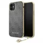 Guess GUHCN61GF4GGR iPhone 11 6,1 inch hardcase 4G Charms Collection - grijs