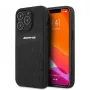AMG AMHCP13LOSDBK iPhone 13 Pro hardcase leer Curved Lines zwart