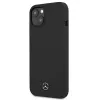 Mercedes-Benz Silicone Line hardcase voor Apple iPhone 13 mini 5,4 inch - zwart