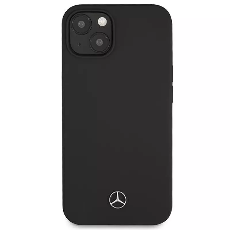 Mercedes-Benz Silicone Line hardcase voor Apple iPhone 13 mini 5,4 inch - zwart