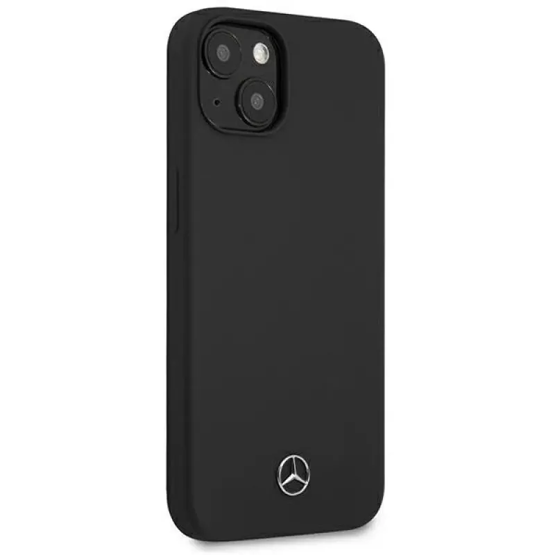 Mercedes-Benz Silicone Line hardcase voor Apple iPhone 13 mini 5,4 inch - zwart