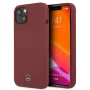 Mercedes-Benz MEHCP13SSILRE iPhone 13 mini 5,4 inch rood hardcase Silicone Line