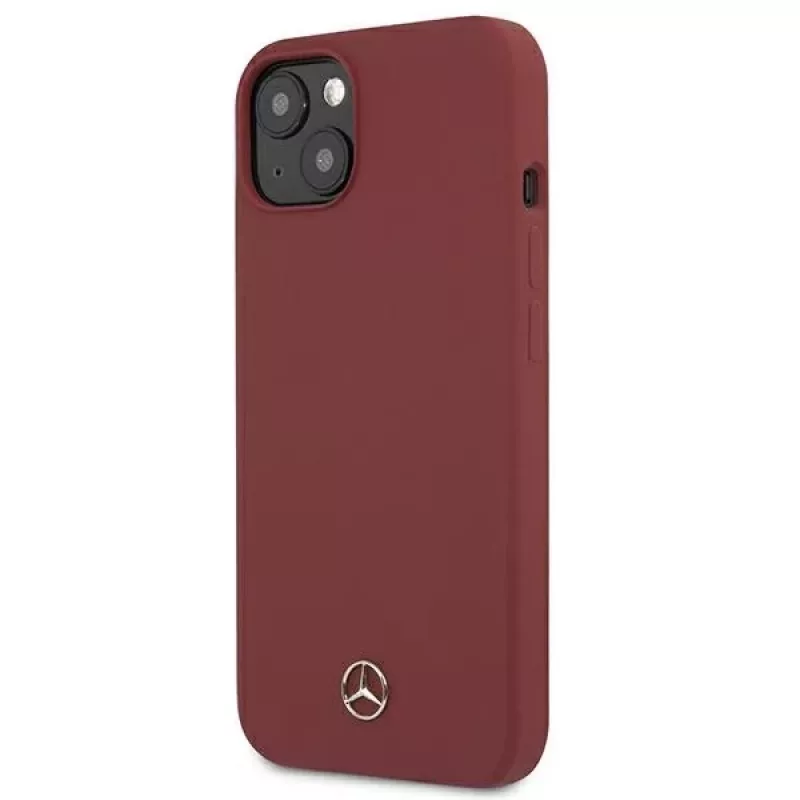 Mercedes-Benz MEHCP13SSILRE iPhone 13 mini 5,4 inch rood hardcase Silicone Line