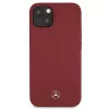 Mercedes-Benz MEHCP13SSILRE iPhone 13 mini 5,4 inch rood hardcase Silicone Line