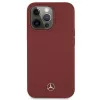 MERCEDES-BENZ MEHCP13LSILRE Silicone Line hardcase voor iPhone 13 Pro / 13 6,1 inch rood