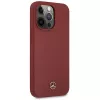 MERCEDES-BENZ MEHCP13LSILRE Silicone Line hardcase voor iPhone 13 Pro / 13 6,1 inch rood