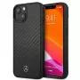 MERCEDES-BENZ MEHCP13SRCABK Dynamic Line hardcase voor Apple iPhone 13 Mini 5,4 inch - zwart carbon