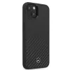 MERCEDES-BENZ MEHCP13SRCABK Dynamic Line hardcase voor Apple iPhone 13 Mini 5,4 inch - zwart carbon