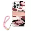 Guess Camo Strap Collection Hard Case voor Apple iPhone 13 Pro / iPhone 13, roze
