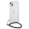 Guess GUHCP13MKPSBK iPhone 13 / 14 / 15 6,1 inch transparante hardcase Black Pearl