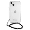 Guess GUHCP13MKPSBK iPhone 13 / 14 / 15 6,1 inch transparante hardcase Black Pearl