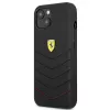 Ferrari FEHCP13SRQUK iPhone 13 Mini 5,4 inch zwarte hardcase Off Track Quilted