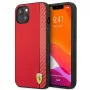 Ferrari On Track Carbon Stripe hardcase voor Apple iPhone 13 mini 5,4 inch rood