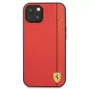 Ferrari On Track Carbon Stripe hardcase voor Apple iPhone 13 mini 5,4 inch rood