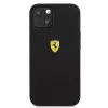 Ferrari FESSIHCP13SBK iPhone 13 mini 5,4 inch zwarte hardcase siliconen back cover